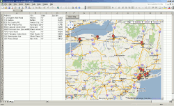 Excel Map